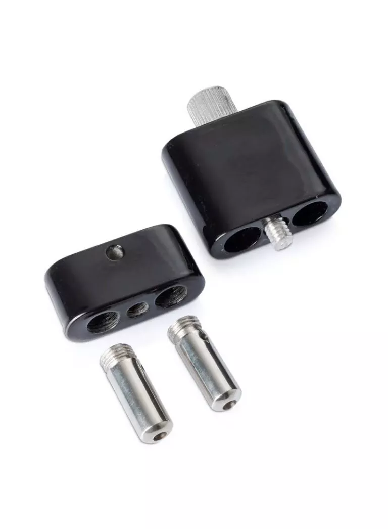 Poppers Inhaler Double Alu Black Screw